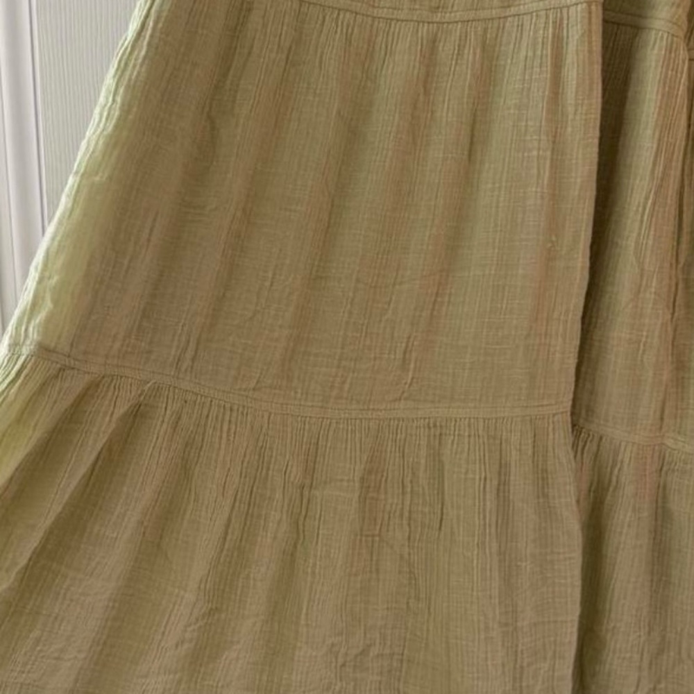American Eagle Green Sleeveless Dress - Picture 3 of 4